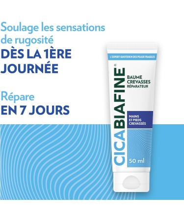  Cicabiafine Cicabiafine | Repairing Cracked Hand Balm (50 ml tube) Moisturizing balm for damaged cracked and fissured hands and feet - Buy Online on GoSupps.com