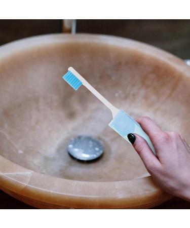 Didiseaon Portable Travel Toothbrush Set - 4 Foldable Toothbrushes with Soft Bristles Individually Packaged for Hiking Camping & Travel - Buy Online on GoSupps.com