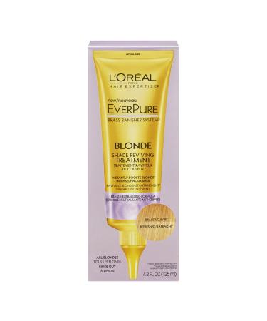 L'Or al Paris Hair Care Expertise Everpure Reviving Treatment Formula Blonde 4.2 Fluid Ounce