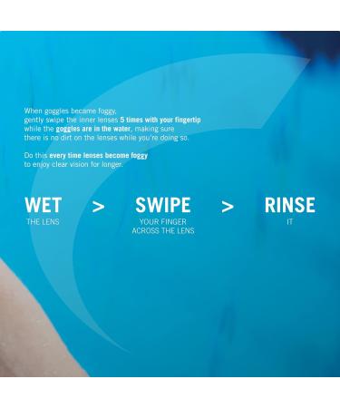 ARENA Unisex Cobra Ultra Swipe Swimming Goggles - Clear Shark Grey | One Size | Best for Competitive Swimming - International Shipping Available - Buy Online on GoSupps.com