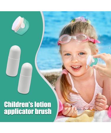 sun cream applicator kids sun cream applicator Portable for Sunscreen Lotion Sunscreen Applicator Set Sunscreen Brush sun buddy applicator 4PCS and 1.7 Oz Bottles with Lid - Buy Online on GoSupps.com