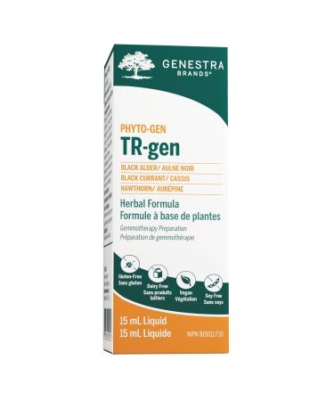 Genestra Brands - Trauma-gen - Black Alder Black Currant and Hawthorn Herbal Supplement - 15 ml Liquid