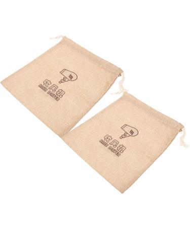 Beavorty 4 Pcs Hair Dryer Bag Hair Dryer Organizer Fence Post Brackets Universal Hotel Supplies Cloth Travel - Buy Online on GoSupps.com