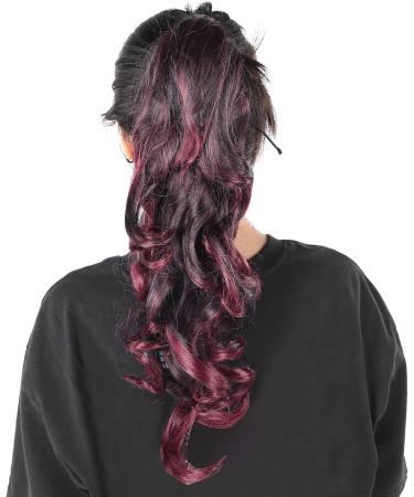 Long Curly Ponytail Wig Claw Clip Hair Extensions Wig for Parties Halloween Cosplay and Daiuly Wear Hairpiece Women Female Wavy Wig 50cm(1) - Buy Online on GoSupps.com