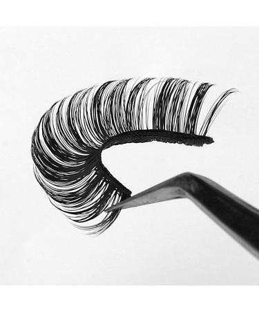 Kanviensl 10 Pairs Russian Strip Lashes - 3D Effect D Curl 15MM Reusable Lightweight Fake Eyelashes - Ideal for Daily Use - 9MM D Curl Russian Lashes - Buy Online on GoSupps.com