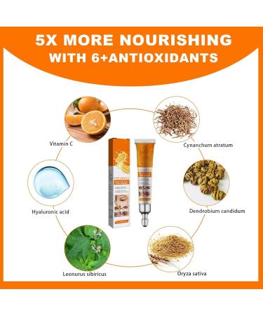 Eye Cream for Dark Circles Wrinkles Eye Bags Vitamin C Anti-Aging Eye Cream Color Corrector to Reduce Fine Lines Wrinkles Dark Circles 20.1 - Buy Online on GoSupps.com