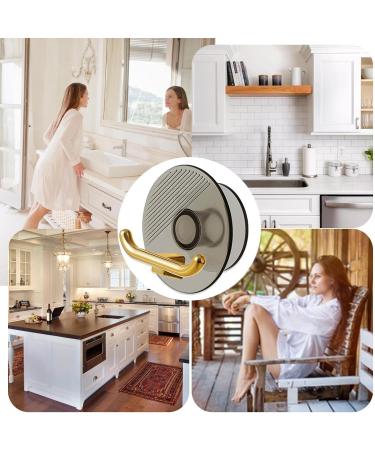 Uozonit Connector Hook & Cable Organizer - Drill-Free Shower Razor & Toothbrush Holder | Multi-Purpose Retention Hook for Kitchen & Bathroom - Translucent Gray - Buy Online on GoSupps.com