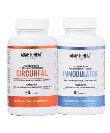ADAPTOHEAL - Circuheal 90 Capsules + Immodulator 90 Capsules