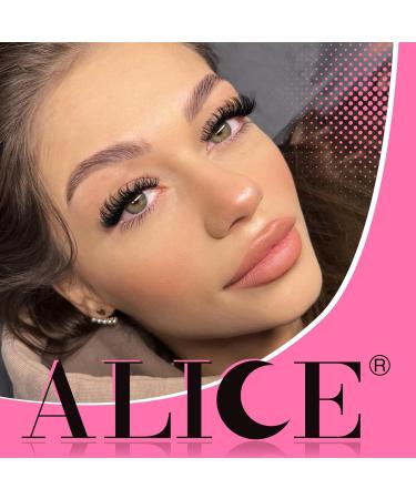280Pcs DIY Wispy Individual Eyelash Extensions - 8-16MM Fluffy D Curl Lash Clusters by ALICE F22 - Perfect for Home Use - Buy Online on GoSupps.com