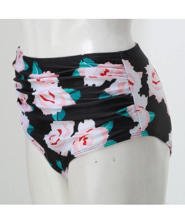 Women's Bikini Sets Pleated Bikini Swimsuits 2 Piece Swimwear Vintage 50s Brazilian Cheeky Swimming Bottom Bathing Suit Swimming Costume 3620-sgnbd-5-ag L - Buy Online on GoSupps.com
