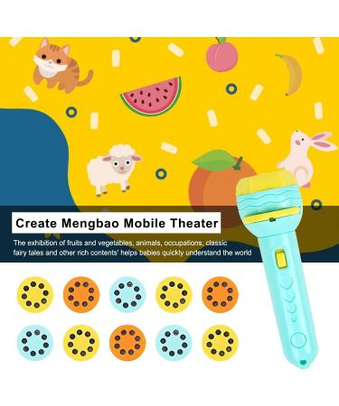 Children's Projector Flashlight - 2-Piece Set with 80 Fun Patterns for Kids Aged 2-8 | Perfect Gift for Girls | Energy Class A++ - Buy Online on GoSupps.com