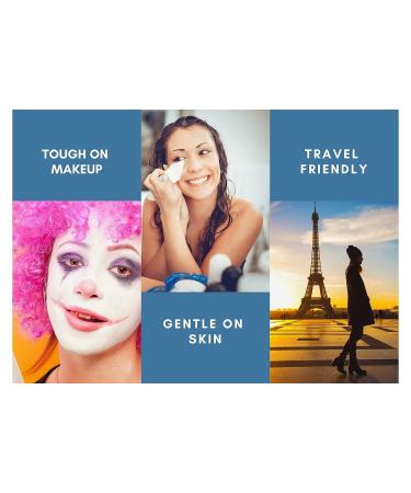 GR Cosmetics Makeup Remover Wipes - Hypoallergenic Facial Cleansing Cloths for Face and Eyes - 25 Ct (3 Pack) - Buy Online on GoSupps.com
