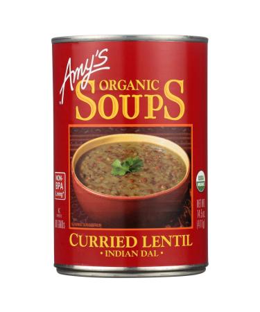Amy's Organic Soup Curried Lentil - 14.5 Ounce (Pack of 1)