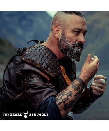 Buy Warrior's Beard Butter - Viking Storm | Handcrafted Non-Greasy Cologne-Grade Fragrance - 50g | Silver Collection - International Shipping - Buy Online on GoSupps.com