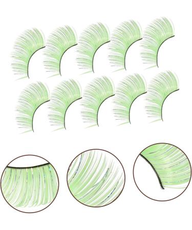 MAGICLULU 10 Pairs Halloween Extra Long False Eyelashes Fake Eyelash Dramatic Eyelash Upper Eyelashes Fiber Long False Eyelashes Party Lashes Goth 3d End of Eye Chemical Fiber - Buy Online on GoSupps.com