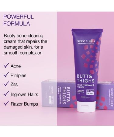 Butt Acne Cream & Razor Bump Serum Helps Reduce the Look of Ingrown Hairs, Bumps & Redness Post-Shave & Waxing Skin Comfort - Bundle - Buy Online on GoSupps.com