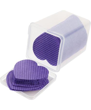  minkissy minkissy 600 Sheets Clean Cotton Sheets for Eyelash Nail Polish Remover Gel Glue Remover for Eyelash Extensions Tattoo Wipes Nail Polish Remover Purple Travel - Buy Online on GoSupps.com