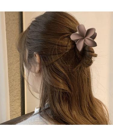 6 PCS Flower Hair Claw Clips Nonslip Matte Hair Clips for Women Thick Hair to Thin Hair Styling Accessories Cute Claw Clips Hair Clip - Buy Online on GoSupps.com