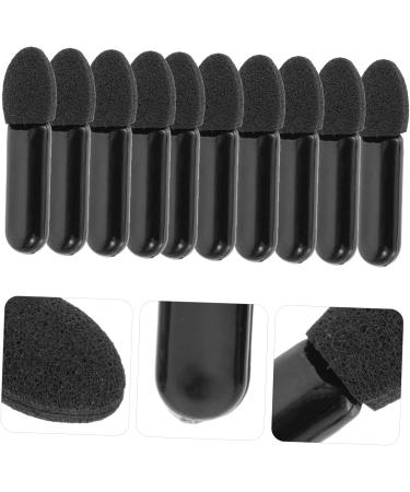 Didiseaon 400 Pcs Mini Eyeshadow Swab Foam Eyeshadow Mascara Wand Mini Lip Brush Black Plastic - Buy Online on GoSupps.com