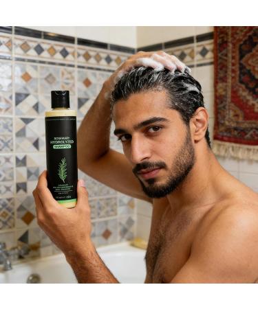  Generisch Organic Shampoo - 100 ml - Rosemary Hair Growth Shampoo with Hydrolyzed Keratin - Natural to Strengthen and Thicken Hair with Keratin to Combat Hair Loss - Buy Online on GoSupps.com