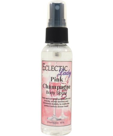 Pink Champagne Body Spray 2 ounces Body Mist for Women with Clean Light & Gentle Fragrance Long Lasting Perfume with Comforting Scent for Men & Women Cologne with Soft Subtle Aroma For Daily Use 2 Fluid Ounces