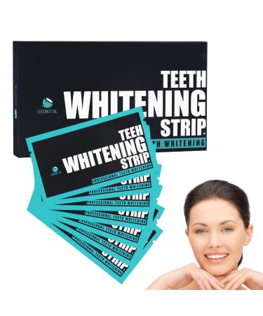 Teeth Whitening Strips, New Enamel-Safe Teeth Whitening Formula, No Sensitivity for Brilliantly White Teeth, 7 Pairs