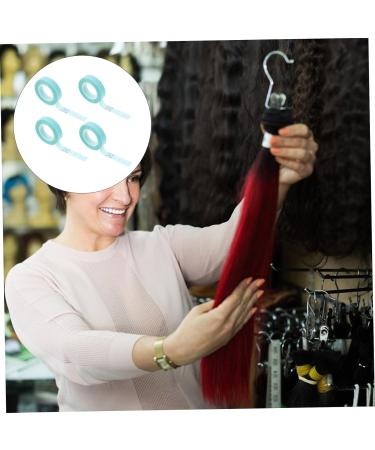 Angoily 4 Rolls Wig Double Sided Tape Waterproof Tape Lace Front Hair System Tape Hair Extension Adhesive Strips Water Proof Tape Adhesive Double Sided Tape Blue Stickers Pu Paper Wig Glue - Buy Online on GoSupps.com