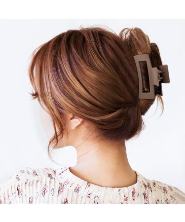 4 Large Non-Slip Hair Clips for Women & Girls | Durable Claw Clips for Long Hair - Buy Online on GoSupps.com