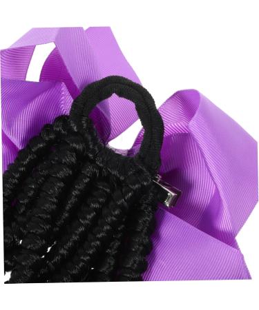 MAGICLULU Ponytail Beads and Dreadlocks Ponytail Wig Braided Wig Color Hair Extensions for Hair Accessories for Braids Synthetic Ponytail Extension Miss Decorate Chemical Fiber Lengthen - Buy Online on GoSupps.com