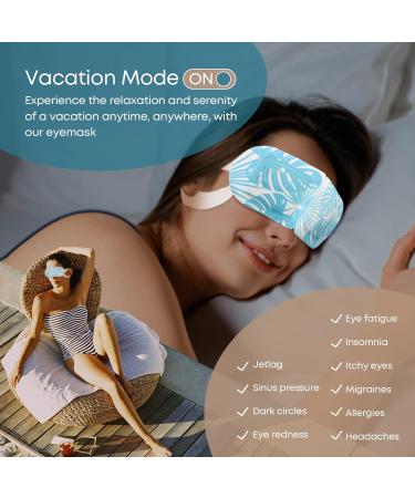 16-Pack Self-Warming Heated Eye Mask for Dry Eyes - Fast Relief Up to 110F - Puffy Eyes, Insomnia, Migraine - Stye Treatment - DiviniTi - Buy Online on GoSupps.com