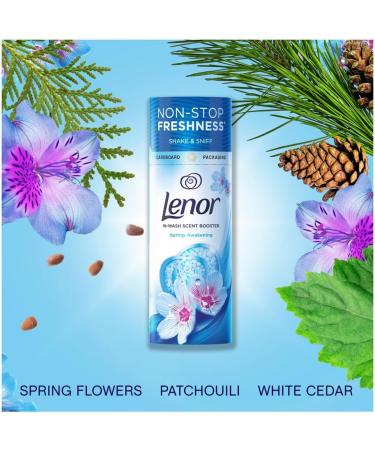 Lenor Scent Booster Laundry Beads Non-Stop Boost of Freshness From Wash to Wear Spring Awakening (176g x 6) - Buy Online on GoSupps.com