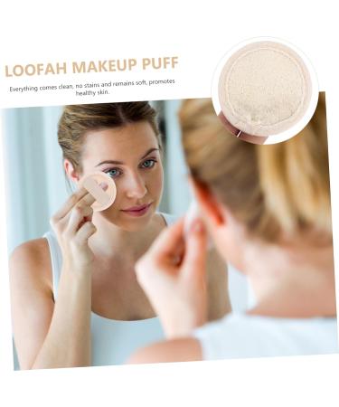 FRCOLOR 2 Sets Loofah Face Wash Regrow Regeneration Deep Cleansing Polish Face Cleansing Burnish Round Powder Puff Department Store Makeup Remover Pad Miss Cleaning Pad - Buy Online on GoSupps.com