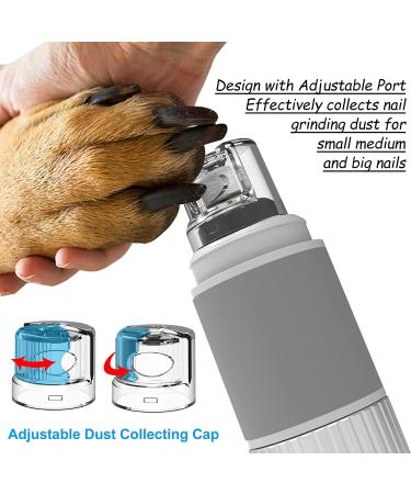 Casifor Dog Claw Grinder Accessories - 2 Replacement Heads & 1 Dust Trap Cap | Compatible with B08RDTT6G2 - Buy Online on GoSupps.com