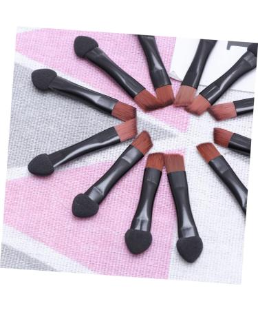 POPETPOP 20pcs Sponge Tool Brush Portable Black for Girls Eye Sided Makeup Double Shadow Applicator Women - Buy Online on GoSupps.com