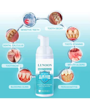 Teethaid Mouth Wash Trio - Whiten Teeth Eliminate Bad Breath & Enhance Oral Health - Buy Online on GoSupps.com