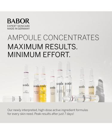 Buy BABOR Multi Vitamin Ampoule Concentrate - Revitalize Dull Skin with Vitamins A C & Niacinamide - 7 Treatments for Radiant Complexion - International Shipping - Buy Online on GoSupps.com