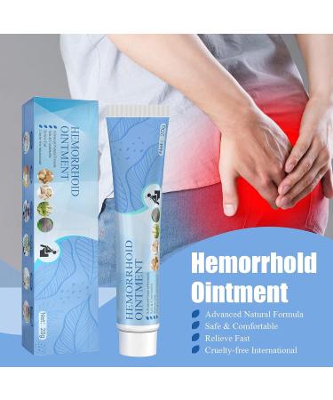 3pcs x 20g Hemorrhoids Ointment - Herbal Anus Health Care Cream for Itch Relief & Lymphatic Drainage (60g Total) - Buy Online on GoSupps.com