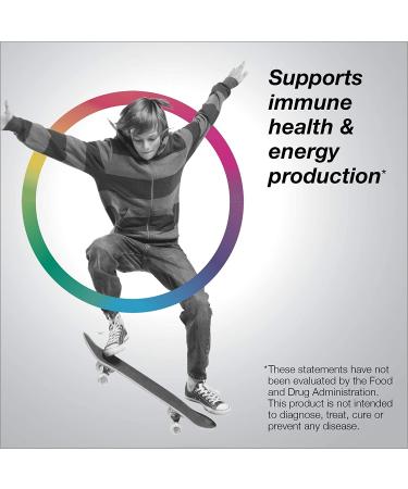 Rainbow Light Teen Multivitamin Gummies - Blueberry Flavor, 120 Count - Buy Online on GoSupps.com