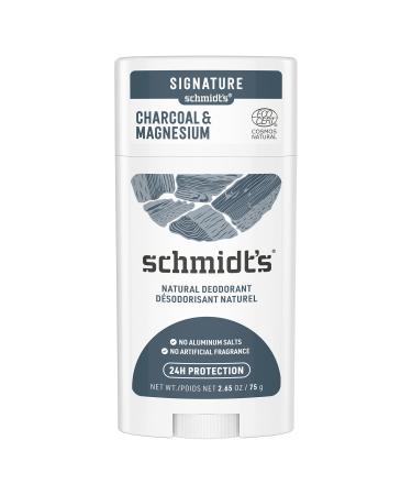 Schmidt's Naturals Natural Deodorant Charcoal + Magnesium - 2.65 oz