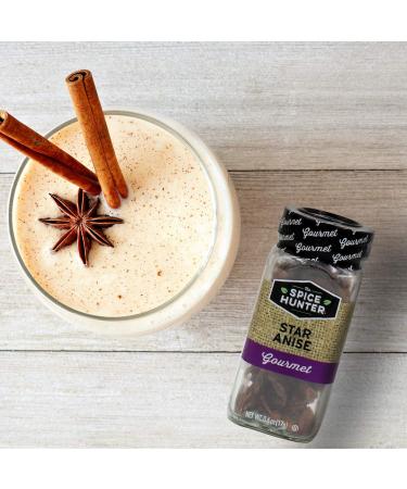 The Spice Hunter Star Anise Whole 0.6 oz Jar - Premium Quality Spice for Culinary Delights - Buy Online on GoSupps.com