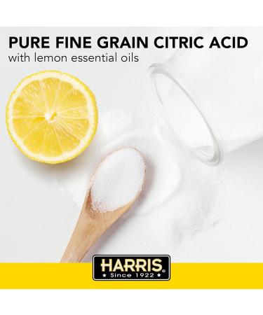 Harris Citric Acid Dishwasher Booster & Multipurpose Cleaner | 14oz Cleans 84 Loads | Eco-Friendly & Easy to Use - Buy Online on GoSupps.com