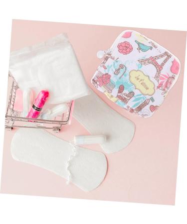 DOITOOL Holder Tampon Bag Travel Set - Large Storage Bag for Women, Cartoon Wallet Design - Ideal for Napkins, Cosmetics, and Nursing Towels - Buy Online on GoSupps.com