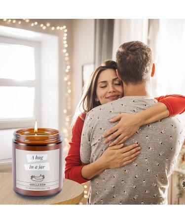 Rose Scented Candles - Unique Gifts for Women | Thinking of You Sympathy & Christmas Ideas - Buy Online on GoSupps.com