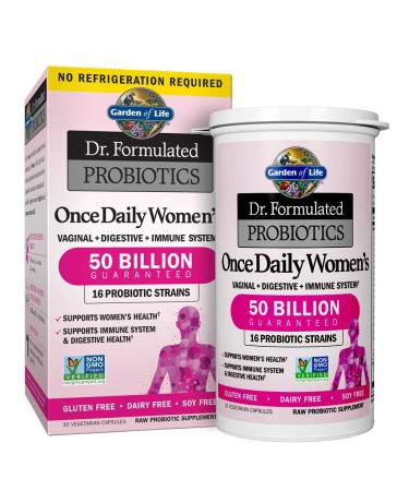 Garden of Life Once Daily Women’s Probiotics - 30 Capsules
