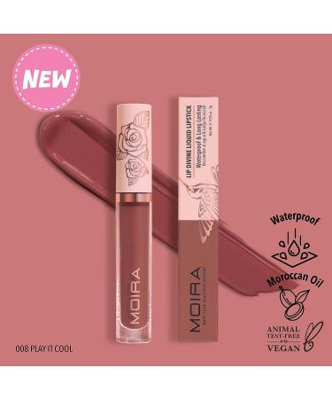 Moira Lip Divine Liquid Lipstick - 008 Play it Cool - Buy Online on GoSupps.com