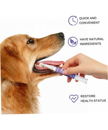 Cat Toothbrushes 2Pcs Pet Oral Repair Gel 20g Pet Oral Repair Gel for Dogs Cats Pet Mint Breath Freshener Tooth Pen Removing Tartar Pet Toothpaste for Dog Cat - Buy Online on GoSupps.com