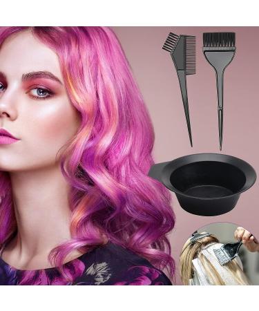 Ahier 23-Piece Hair Dye Coloring Kit with Brush, Bowl, Cap, Gloves & Salon Tools - Buy Online on GoSupps.com