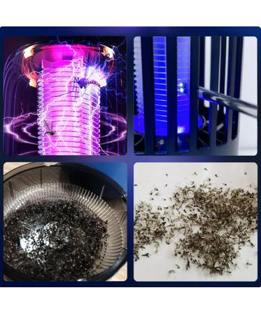 2pcs Bug Electric Mosquito Killer Lamp Fly Trap Portable USB Rechargeable Outdoor Pest Catcher for Camping Patio Yard Home - Buy Online on GoSupps.com