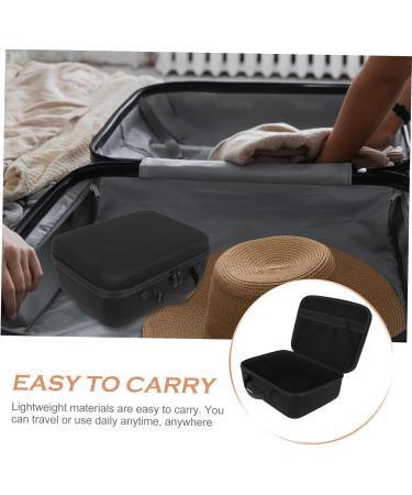 WOONEKY 1pc Hair Dryer Storage Bag Traveling Makeup Bag Portable Hair Dryer Pouch Holder Hairdryer Black Eva - Buy Online on GoSupps.com