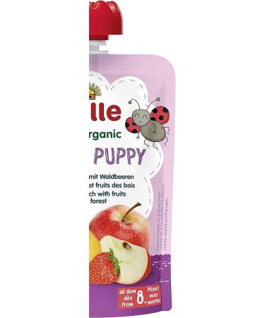 Holle Gourde Pouchy Pomme P che Fruits des Bois Bio +8m 100g - Organic Fruit Blend for Babies - Buy Online on GoSupps.com